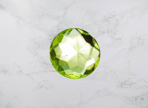 Peridot Gemstone Gift Box Closure