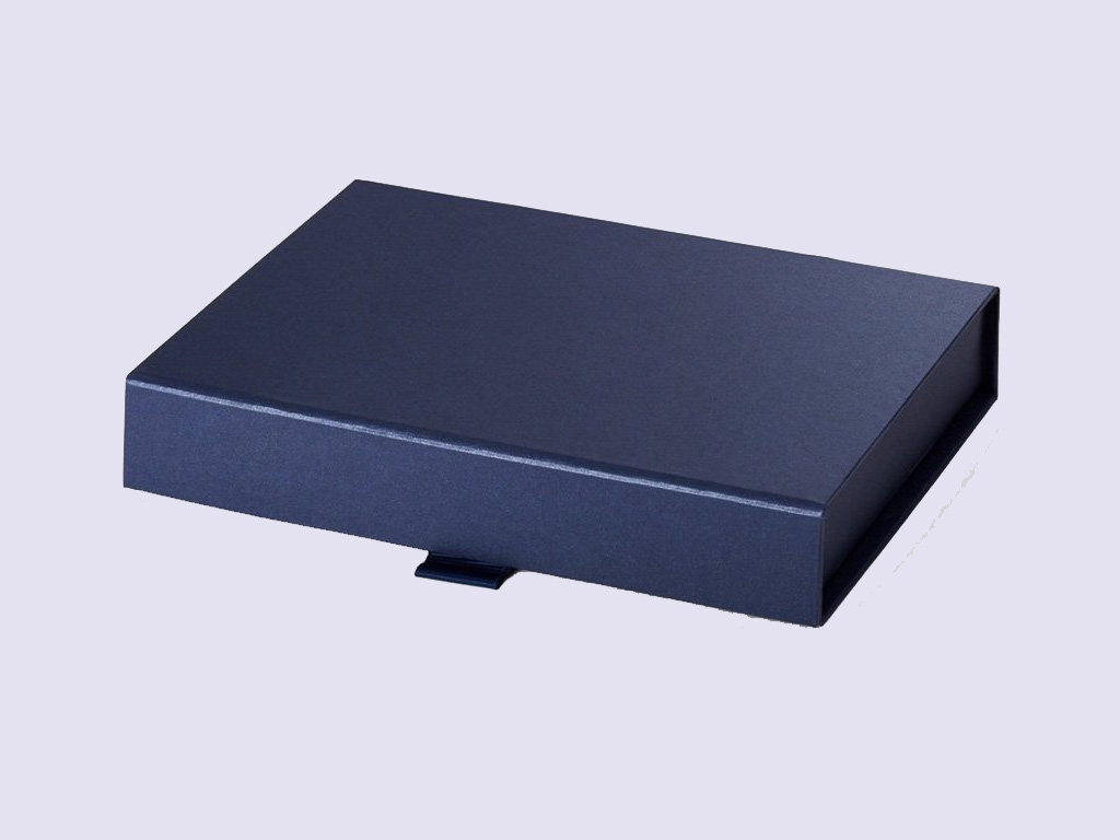Navy Blue A5 Shallow Gift Boxes