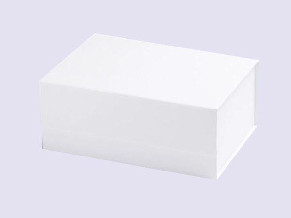 White A5 Deep Gift Boxes no ribbon