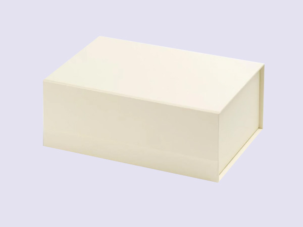 Ivory A5 Deep Gift Boxes no ribbon
