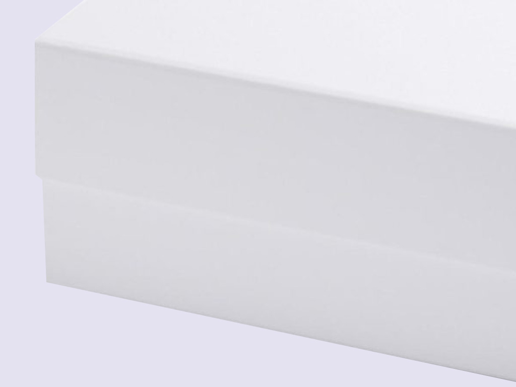 White A4 Deep Gift Boxes no ribbon