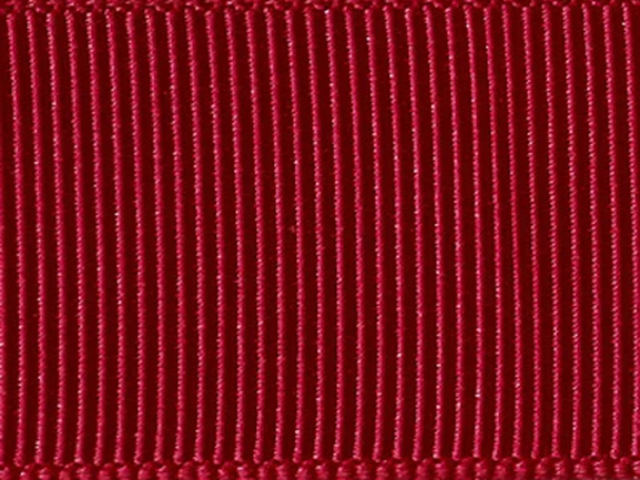 Dark Red 80cm Grosgrain Ribbon