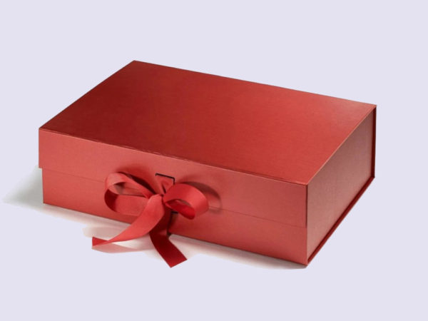 Natural Kraft A4 Deep Gift Boxes no ribbon
