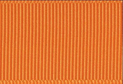 Tangerine 80cm Grosgrain Ribbon