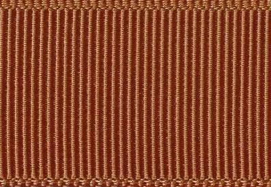 Copper 80cm Grosgrain Ribbon