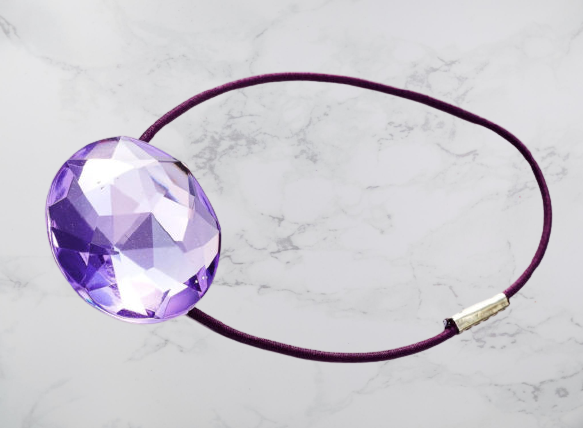 Purple Sapphire Gemstone Gift Box Closure