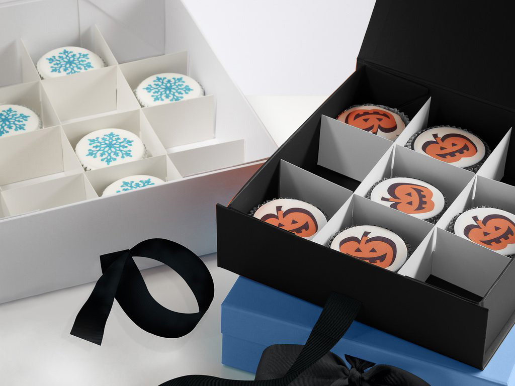 Cupcake Packaging Dividers for Large Gift Boxes