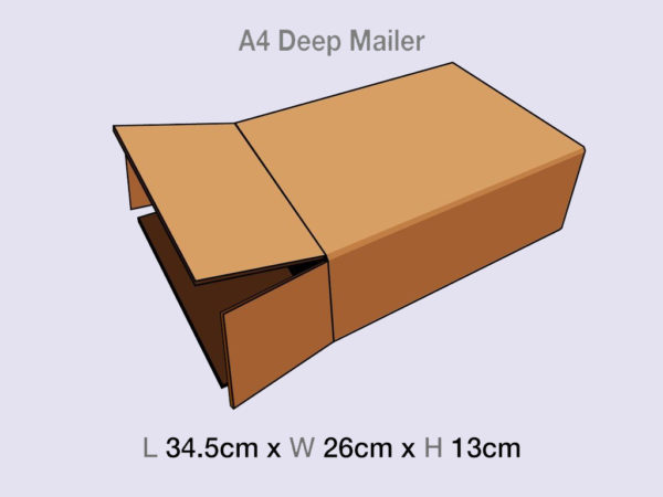 A4 Deep Gift Box Mailing Cartons