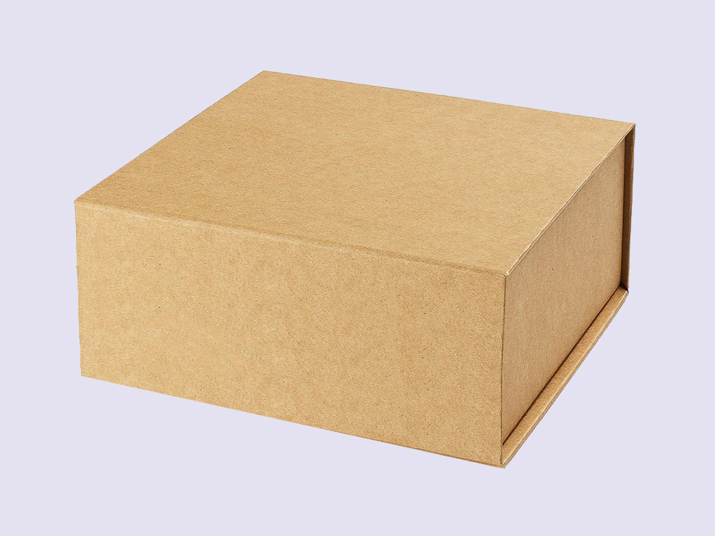 Natural Kraft XL Deep Gift Boxes no ribbon