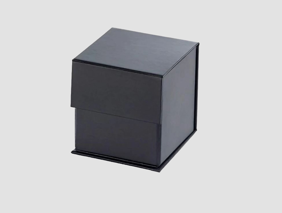 Black Small Cube Gift Boxes no ribbon