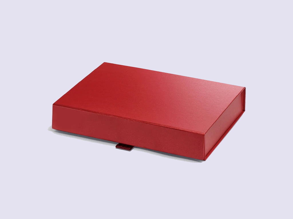 Red A6 Shallow Gift Boxes