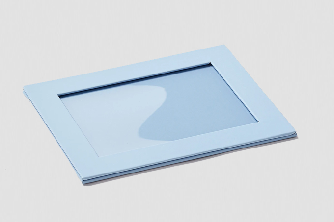 Pale Blue Photo Frames