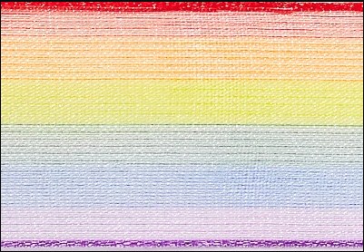 Rainbow Pastel Stripe 80cm Grosgrain Ribbon